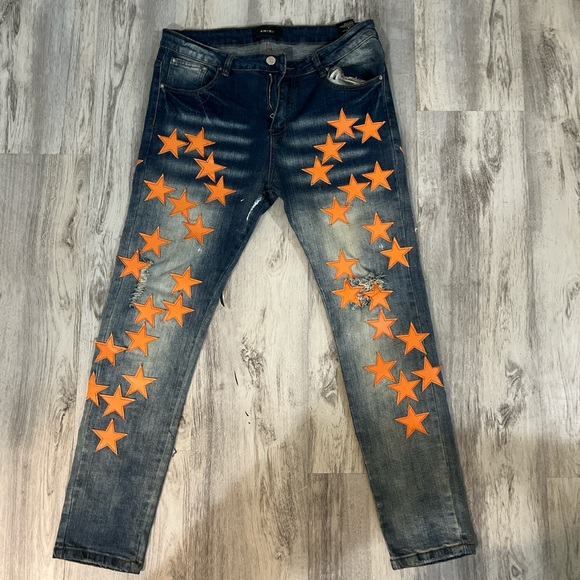 AMIRI Blue Denim Jeans